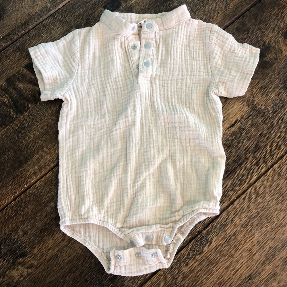 Pat Pat Muslin Button Up